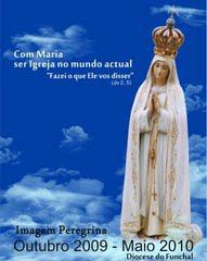 Despedida a 12 de Outubro: Imagem Peregrina de Nossa Senhora de Fátima visita a Madeira entre Outubro de 2009 e Maio de 2010