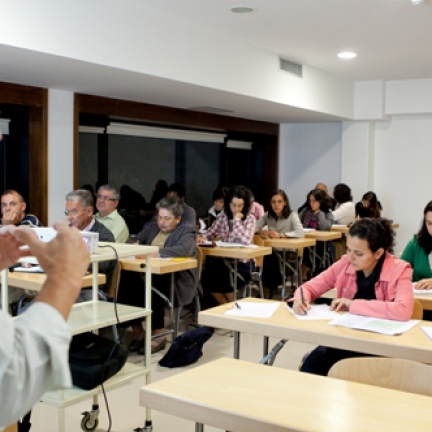 Segundo semestre da licenciatura da UCP em Ciências Religiosas já arrancou Turma de Fátima integra cerca de 30 alunos