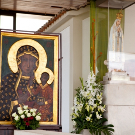 Ícone de Nossa Senhora de Czestochowa esteve em Fátima