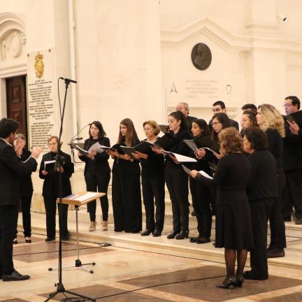 Coro de Câmara da Bairrada abriu Fragmentos Musicais na Basílica de Nossa Senhora do Rosário de Fátima