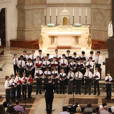 Basílica de Nossa Senhora do Rosário de Fátima acolheu Westminster Boys’ Choir