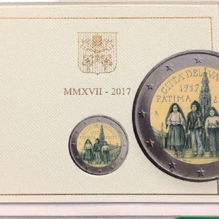Vaticano lança moeda comemorativa do Centenário das Aparições de Fátima