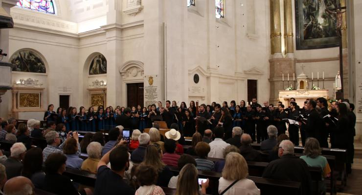 Ensemble Vocal Pro Musica foi protagonista do Concerto de Páscoa promovido pelo Santuário de Fátima
