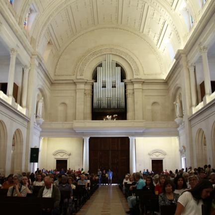 A Basílica de Nossa Senhora do Rosário de Fátima acolheu recital