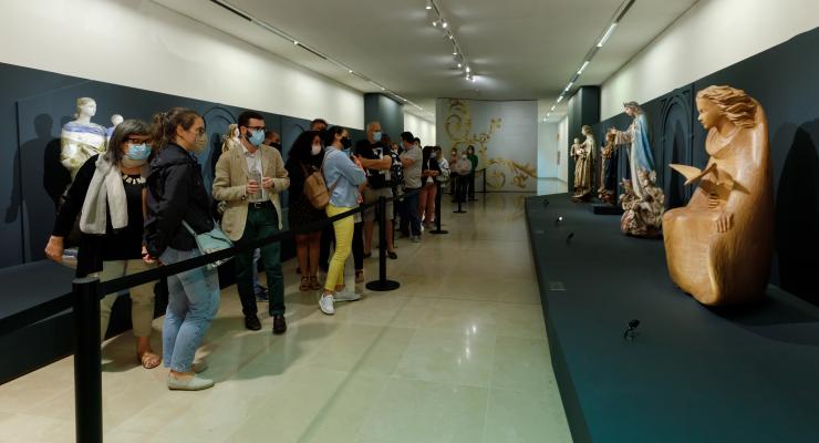 Exposição temporária comemorativa do centenário da primeira escultura de Nossa Senhora de Fátima já foi visitada por 72955 pessoas