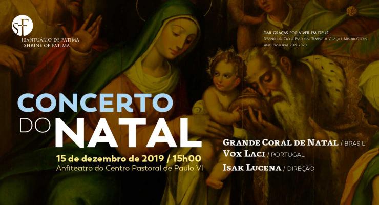 Concerto de Natal do Santuário vai juntar coros de Portugal e do Brasil