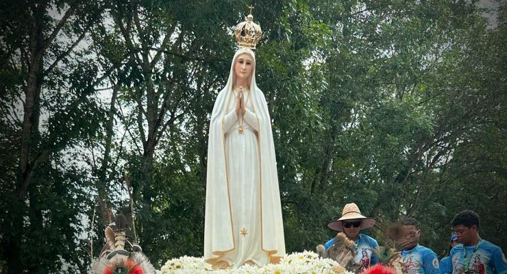 Virgem Peregrina de Fátima vai estar em seis países e dois continente