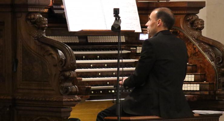 André Bandeira foi o organista convidado para segundo concerto do Ciclo de Órgão do Santuário